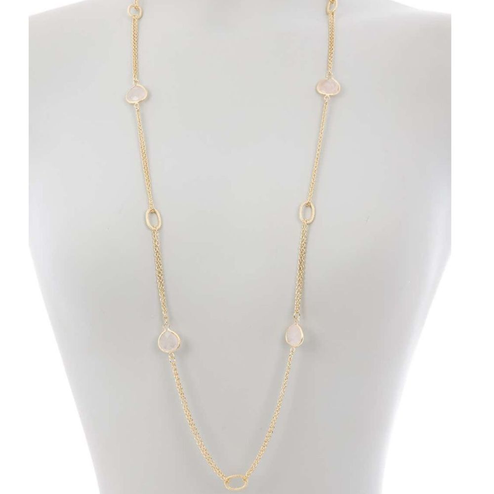 RIVKA Friedman 18kt claud double necklace